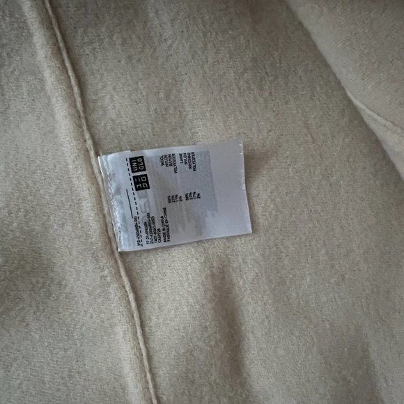 Uniqlo Ines de la Fressange Double faced Wool Coat - Picture 5 of 6